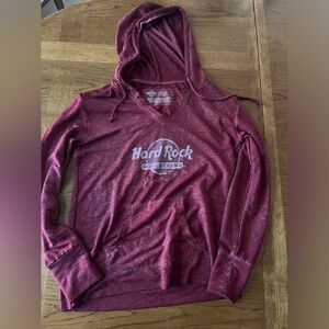 Small Hard Rock Cafe hoodie- never worn- great condition-